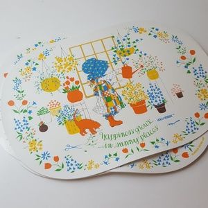 Vintage Holly Hobbie Place Mats